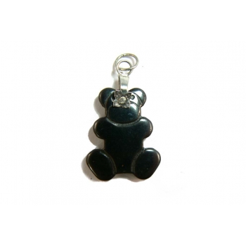 Grey Hematite Teddy-Bear Pendant Grey Hematite Teddy-Bear Pendant